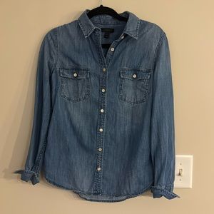 J. Crew Denim Button Down